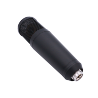 Précision Pro Audio EM-1300 Offre Spéciale Nouveau Design Podcast XLR Mic Professionnel Studio Enregistrement Microphone À Condensateur Noir Ce Filaire