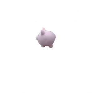 Tirelire personnalisée avec logo, cadeaux publicitaires, jouet sonore en PVC en forme de cochon pour la Journée des enfants, ornements pour la collecte de monnaie et les économies - Product Image 2