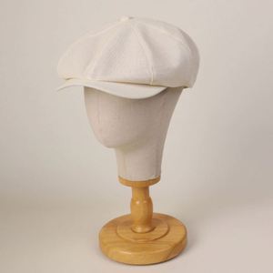 Sombrero Newsboy de Paja de Papel Transpirable de Buena Calidad, Estilo Retro Británico Literario, 8 Paneles, Moda Casual, Boina, Novedad Verano 2025 - Product Image 3