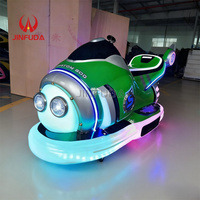 Nouvelle conception de moto à batterie pour parc d'attractions extérieur, chariot futuriste, voiture tamponneuse