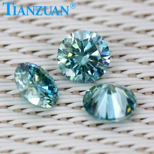 <span class=keywords><strong>Pietra</strong></span> <span class=keywords><strong>preziosa</strong></span> allentata di moissanite vvs di forma rotonda di <span class=keywords><strong>colore</strong></span> <span class=keywords><strong>blu</strong></span> per la fabbricazione di gioielli - Product Image 6