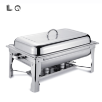 Chauffe-Plat Électrique Rectangulaire Moderne LQ, 9L, en Acier Inoxydable, Économe en Énergie, Idéal pour Hôtels et Restaurants – Nouvelle Vente Chaude