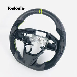 Volante de Fibra de Carbono Mate para <span class=keywords><strong>Honda</strong></span> Civic 10.ª Generación, Compatible con Civic 11.ª Generación, Civic 9.ª Generación, Type R, <span class=keywords><strong>CRV</strong></span>, XRV 2016-2018, Admite Personalización - Product Image 5