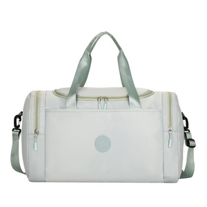<span class=keywords><strong>Sac</strong></span> fourre-tout professionnel grande capacité en tissu Oxford résistant, avec poches latérales à double fermeture éclair et multiples compartiments, idéal pour le yoga et la natation - Product Image 4