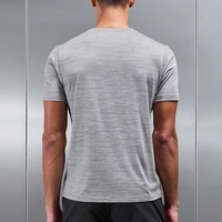 T-shirts de sport pour homme personnalisables, à séchage rapide et anti-transpiration, pour l'entraînement en extérieur, la course à pied et la gym