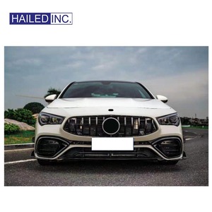 ชุดกันชนหน้า/หลังกระจังหน้าโครเมี่ยมสำหรับ <span class=keywords><strong>Mercedes</strong></span>-Benz <span class=keywords><strong>Cla</strong></span> Class Cla35 W118 45 <span class=keywords><strong>45S</strong></span> <span class=keywords><strong>AMG</strong></span> 2020 2021 - Product Image 6