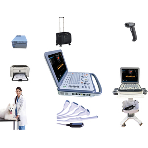 Système d'échographie vétérinaire portable durable SONOIMAGE N38 certifié CE Classe II pour le contrôle du rythme cardiaque fœtal, ECG en option - Product Image 3