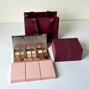 Paleta de sombras de ojos de diseño artístico, mezcla de colores de alta calidad, duradera, resistente a la decoloración, maquillaje de ojos mate. - Product Image 1