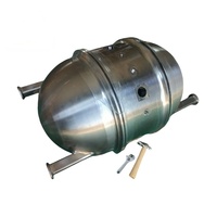 Capsule d'exploration en eaux profondes en alliage de titane résistant à la pression Gr4 TI6AL4V, coque sphérique, réservoir hermétique hémisphérique