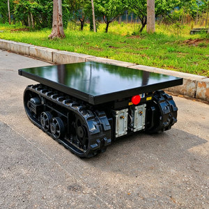 Châssis <span class=keywords><strong>de</strong></span> mini-robot électrique tout-terrain, châssis à chenilles avec moteur sans balais pour la manutention agricole et <span class=keywords><strong>de</strong></span> <span class=keywords><strong>jardin</strong></span> - Product Image 4