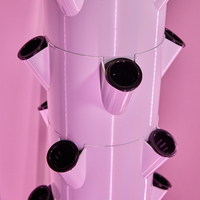 Systèmes de Jardinage Vertical Hydroponique en Tour, Système de Tour Hydroponique Intérieur avec Éclairage LED