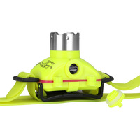 Hot Super Bright 600mAh 4 Lumières Source 3 Modes Réglable Étanche Portable Tactique Phare Lampes De Poche Plongée Phare