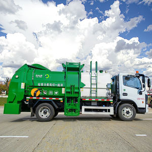 Camion poubelle <span class=keywords><strong>de</strong></span> cuisine personnalisé 4x2, 10 m³, diesel, chargement latéral, camion <span class=keywords><strong>de</strong></span> transfert <span class=keywords><strong>de</strong></span> déchets, norme d'émission Euro3 - Product Image 1