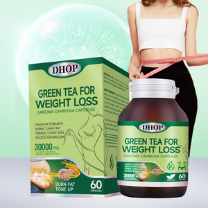 דהופ שריפת שומן כמוסות הרזיה תה ירוק משקל קפסולות לקדם אנרגיה - Product Image 1