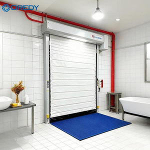 <span class=keywords><strong>Porte</strong></span> de <span class=keywords><strong>garage</strong></span> automatique en aluminium OREDY, <span class=keywords><strong>porte</strong></span> à enroulement électrique avec télécommande pour commerce et résidence - Product Image 2