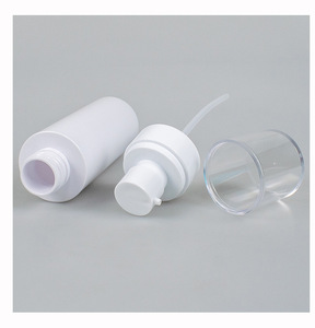 Botella de Plástico PET de 100 ml para Cosméticos, Color Blanco Premium, con Bomba Dosificadora, para Lociones Hidratantes, Tónicos Faciales y Cuidado de la <span class=keywords><strong>Piel</strong></span> - Product Image 5