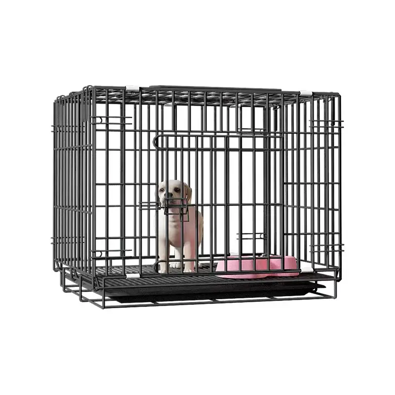 Gaiola grande cão Casas Cão fio de ferro Metal Folding Pet Animal Pet Cage