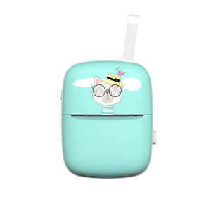 Vendita calda A8B adesivo Wireless portatile Mini stampante per etichette termiche casa foto domande sbagliate stampante per bambini - Product Image 2