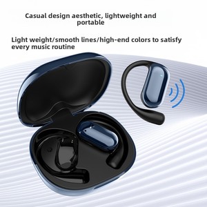 หูฟังขายดี รุ่นไม่ต้องสอดหู หน้าจอ LCD สี พร้อมระบบแปลภาษา AI ควบคุมด้วยเสียง แบบเกี่ยวหู สายยาว - Product Image 5