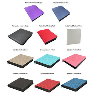   Classeur de cartes à collectionner Top Loader 9 poches PU 252 cartes 3x4 avec fermeture éclair pour Monster Yu-Gi-Oh CCG PTCG Comic Trading Collection - Product Image 3