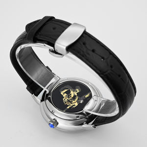 Montre-Bracelet Mécanique Automatique pour Homme Style de Marque <span class=keywords><strong>Mission</strong></span> Terre-Lune Bleue Étanche en Gros - Product Image 4