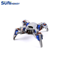 Kit de Robot araignée quadrupède bionique pour robot rampant STEM wifi bricolage ESP8266 kit de robot NodeMCU