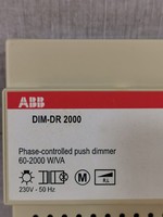 Plc Dim-dr 2000 Phase-controlled Push Dimmer 60-2000 W/va for Warranty Product