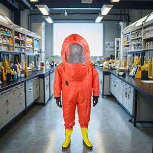 가스 밀폐 내산성 안전복 보호 화학복 - Product Image 4