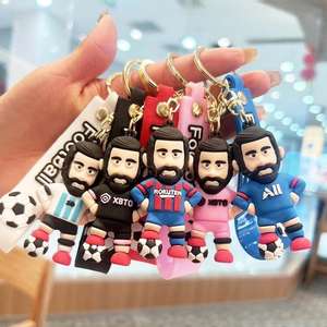 พวงกุญแจฟุตบอลยุโรป บาร์เซโลน่า เชลซี เรอัลมาดริด จี้ฟุตบอล ของที่ระลึกสำหรับแฟนบอล ของขวัญข้ามพรมแดน ผลิตในจีน - Product Image 3