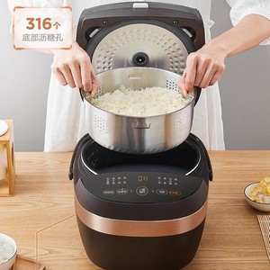 Olla Arrocera Midea de 4L con Función Baja en Azúcar, Olla Arrocera Inteligente con Reserva para 1-8 Personas, Uso Doméstico - Product Image 3