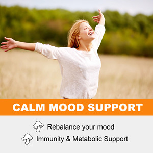 OEM ODM Mushroom Gummies with Herbal Equivalent Support Immune <b>Metabolic</b> Energy Muscle Cognitive Memory Rebalance Mood - Product Image 4