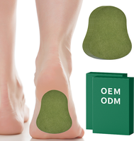 Patchs de pieds aux herbes Lijitang pour la détoxification et l'amélioration du sommeil, coussinets de nuit au vinaigre de bambou naturel, fabricant OEM