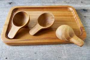 ช้อนไม้ทำมือสำหรับทำอาหาร ใช้เสิร์ฟ ตัก ตี และผสม ด้วยไม้ธรรมชาติที่ทนทาน - Product Image 2