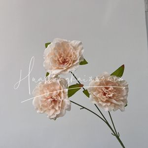 Ramo de Peonías de Seda de Alta Simulación, Decoración Romántica y de Ensueño para Bodas, Hogar y Hotel, Reutilizable y Reciclable - Product Image 4