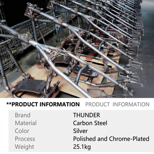 Kit de cadre de moto chopper hardtail OEM en gros pour Harley <span class=keywords><strong>Panhead</strong></span> 1954-1957, emballage en bois pour l'exportation - Product Image 2
