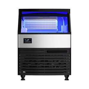 เครื่องทำน้ำแข็งทรงลูกบาศก์ KNF-140A-Z 220V 500W ระบายความร้อนด้วยอากาศ พร้อมไส้กรอง สำหรับใช้ในเชิงพาณิชย์ โรงแรม ร้านอาหาร และครัวเรือน ผลิตน้ำแข็งได้ 100 กก./วัน - Product Image 4