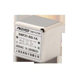 ตัวกรองสัญญาณรบกวนไฟฟ้า Anzhou EMI Filter รุ่น DNF21-SG-3A 250VAC 3A - Product Image 5