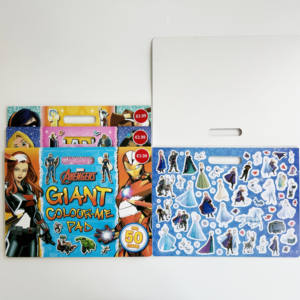 A3 tampone da colorare gigante, libro da colorare per bambini di grandi dimensioni, tampone da colorare Pixar congelato - Product Image 3