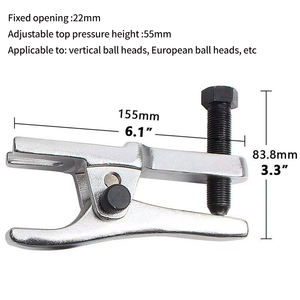 Séparateur <span class=keywords><strong>de</strong></span> joint à rotule 5pc et ensemble <span class=keywords><strong>d</strong></span>'outils <span class=keywords><strong>de</strong></span> retrait <span class=keywords><strong>d</strong></span>'extrémité <span class=keywords><strong>de</strong></span> <span class=keywords><strong>biellette</strong></span> avec <span class=keywords><strong>extracteur</strong></span> et séparateur - Product Image 6