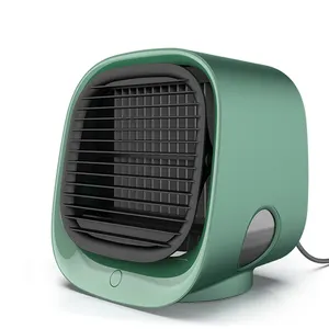 Mini ventilador de mesa para água, LW-04 mini ventilador de mesa elétrico recarregável usb ventilador com névoa de água