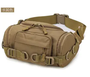 Durable Assault Molle Outdoor Waterproof Nylon Hiking Belt Tactical Waist Pack