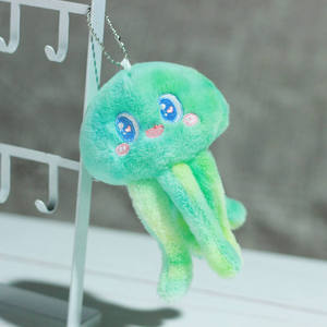Porte-clés en peluche méduse, mini créature marine, pendentif méduse, mignon jouet en peluche, poupée porte-clés, pendentif de sac, jouet animal - Product Image 3