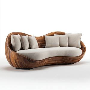 Sofá de dos plazas barato de buena calidad, modelo de tela, sofá de esquina grande Individual, muebles de sala de estar a la venta - Product Image 6