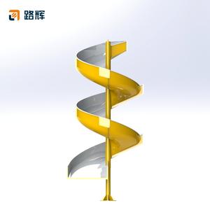 Luhui vận chuyển tải cao bưu kiện phân loại băng tải thẳng đứng SORTER trọng lực xoắn ốc máng cho lớn thả các trang web kho - Product Image 1