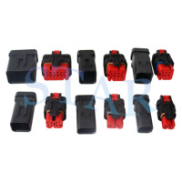 Couvercle de fil électrique étanche en silicone pour automobile, 2/3/4/5/6 broches, pour série de connecteurs AMP deutsch