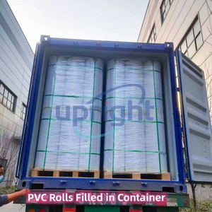 Foglio di pellicola in PVC rigido termoformante in plastica trasparente trasparente verticale 400 micron - Product Image 4