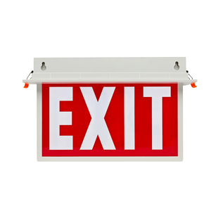 Signalisation d'évacuation de sécurité, éclairage d'urgence LED, panneau d'indication LED en plastique pour sorties de secours - Product Image 2