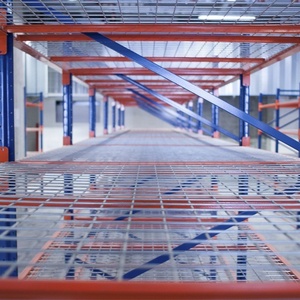 Rak Gudang Baja Kustom untuk Penyimpanan Berat, Rak Palet Selektif dengan Dek Kawat untuk Penyimpanan Suku Cadang - Product Image 2