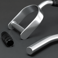 En stock : Accessoire de machine à câble antidérapant en caoutchouc et métal pour triceps press down et lat pulldown, accessoires de gym à domicile pour système de poulies