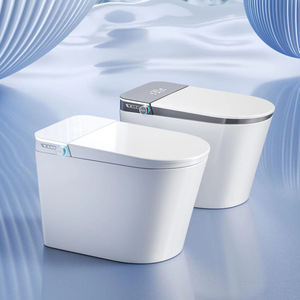 <span class=keywords><strong>WC</strong></span> intelligent CE Watermark avec télécommande, cuvette de toilette automatique avec bidet intégré, certifié australien pour l'eau - Product Image 1